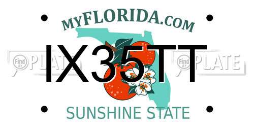IX35TT Florida License Plate