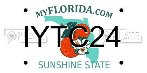 IYTC24 Florida License Plate