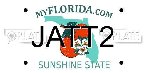 JATT2 Florida License Plate