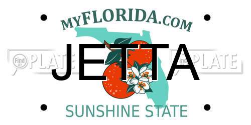 JETTA Florida License Plate