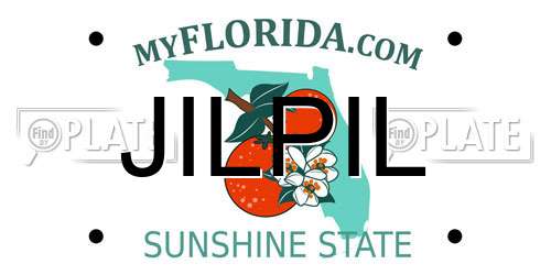 JILPIL Florida License Plate