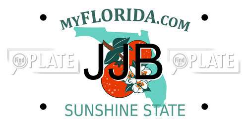 JJB Florida License Plate