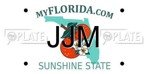JJM Florida License Plate