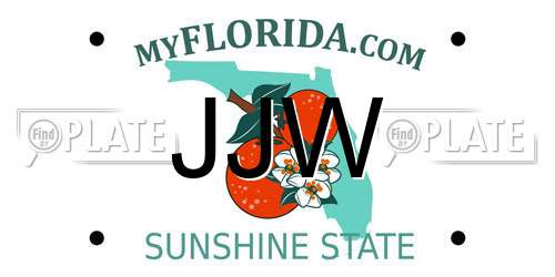 JJW Florida License Plate