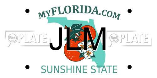 JLM Florida License Plate