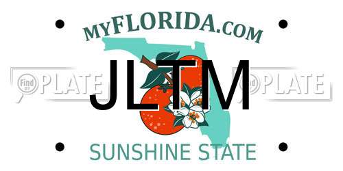JLTM Florida License Plate