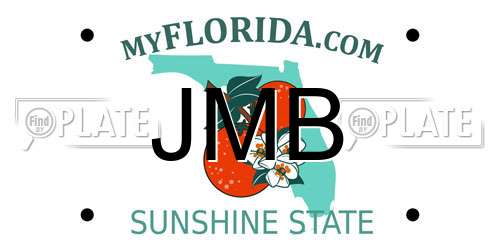 JMB Florida License Plate