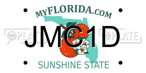 JMC1D Florida License Plate