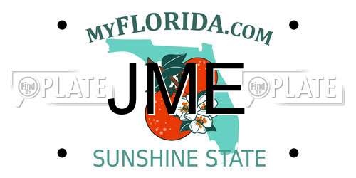 JME Florida License Plate
