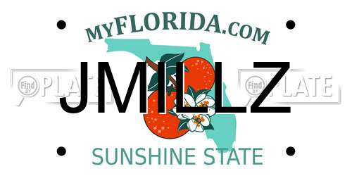 JMILLZ Florida License Plate