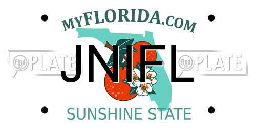 JNIFL Florida License Plate