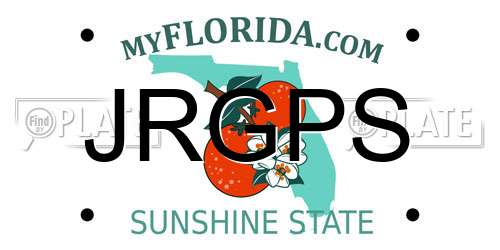 JRGPS Florida License Plate