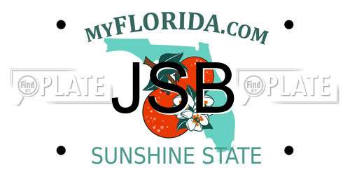 JSB Florida License Plate