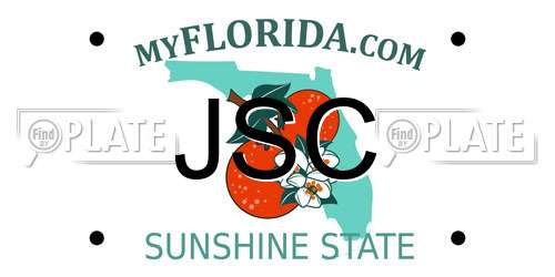 JSC Florida License Plate
