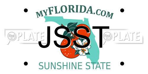 JSST Florida License Plate