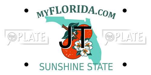 JT Florida License Plate