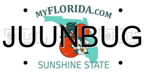 JUUNBUG Florida License Plate