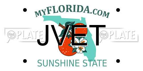 JVET Florida License Plate