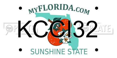 KCCI32 Florida License Plate