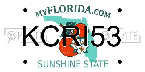 KCRI53 Florida License Plate