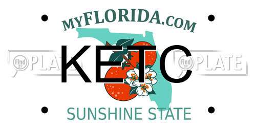 KETC Florida License Plate