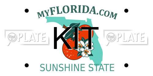 KIT Florida License Plate