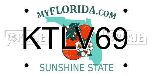 KTLV69 Florida License Plate