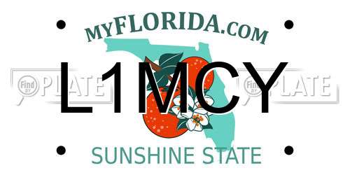 L1MCY Florida License Plate