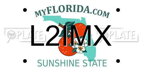 L2IMX Florida License Plate