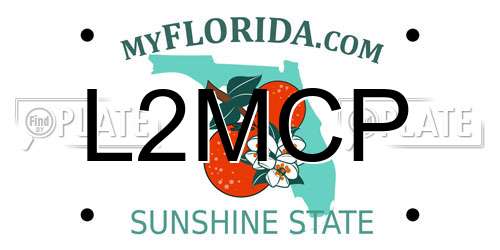 L2MCP Florida License Plate