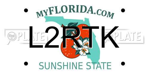 L2RTK Florida License Plate