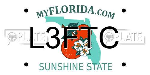 L3FTC Florida License Plate