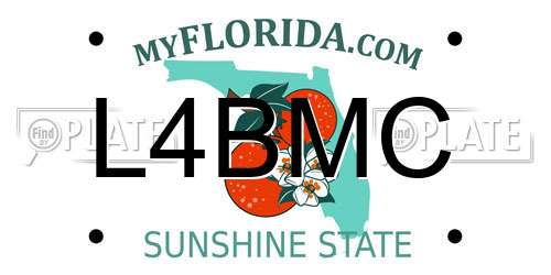L4BMC Florida License Plate