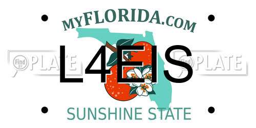 L4EIS Florida License Plate