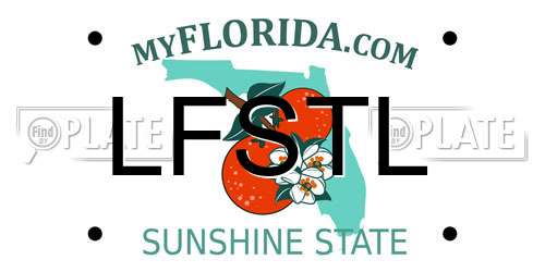 LFSTL Florida License Plate