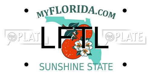 LFTL Florida License Plate