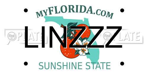 LINZZZ Florida License Plate