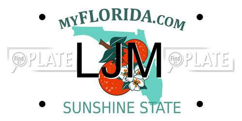 LJM Florida License Plate
