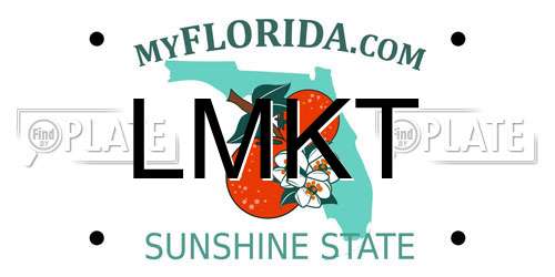 LMKT Florida License Plate