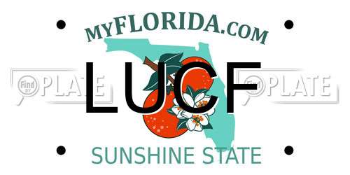 LUCF Florida License Plate