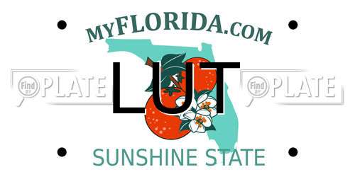 LUT Florida License Plate
