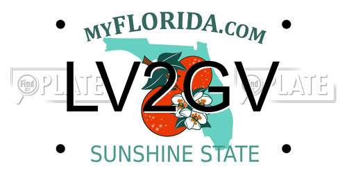 LV2GV Florida License Plate