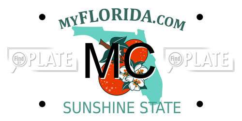 MC Florida License Plate