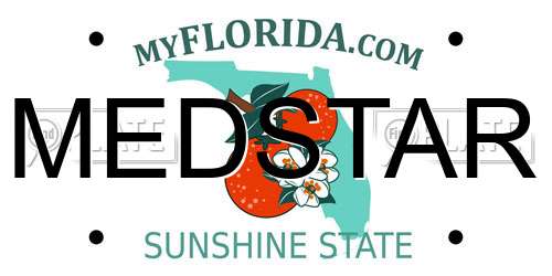 MEDSTAR Florida License Plate