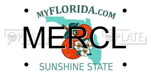MERCL Florida License Plate
