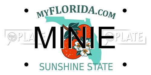 MINIE Florida License Plate