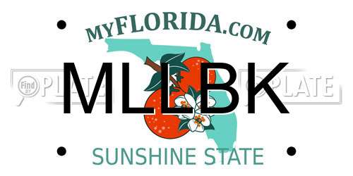 MLLBK Florida License Plate