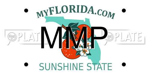 MMP Florida License Plate