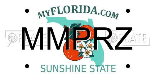 MMPRZ Florida License Plate