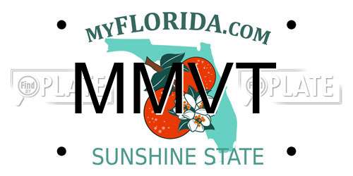 MMVT Florida License Plate